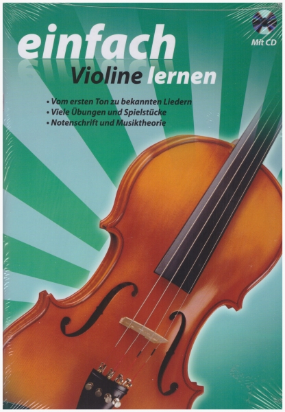 EINFACH VIOLINE LERNEN mit CD in A4